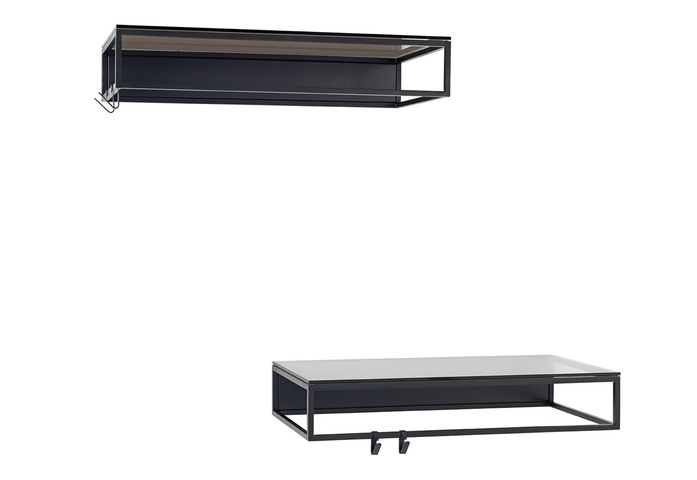 Rack Garderobe Wandgarderobe Ablage Schoenbuch 4