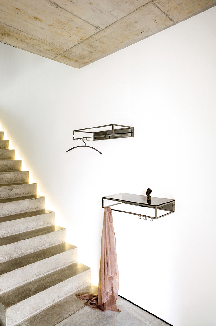 Rack Garderobe Wandgarderobe Schwarz Schoenbuch Am 1
