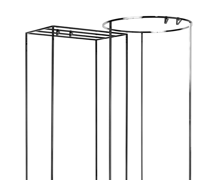 Rack Garderobenstaender Garderobe Schwarz Schoenbuch Fr 1