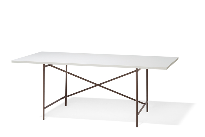 Rl Eiermann1 Bronze Tischlerspanplatte Weiss