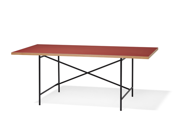 Rl Eiermann1 Schwarz Linoleum Rot