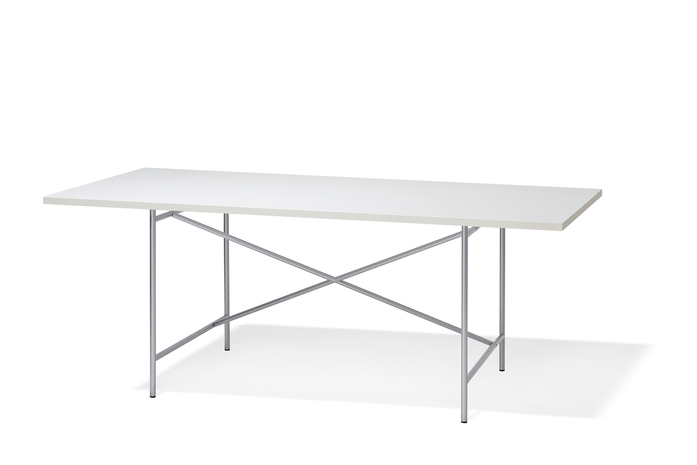 Rl Eiermann1 Silber Tischlerspanplatte Weiss