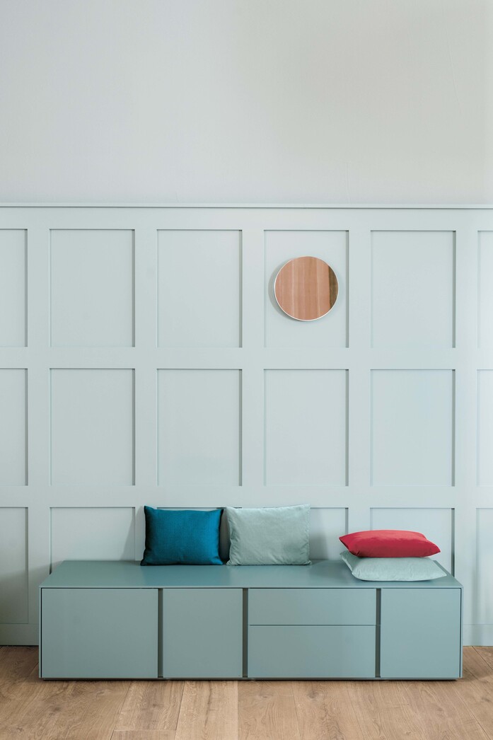 Stripes Bank Salbei Cut Spiegel 0681 Kissen Petrol Jade Fuchsia Pink Jade Schoenbuch Am 1