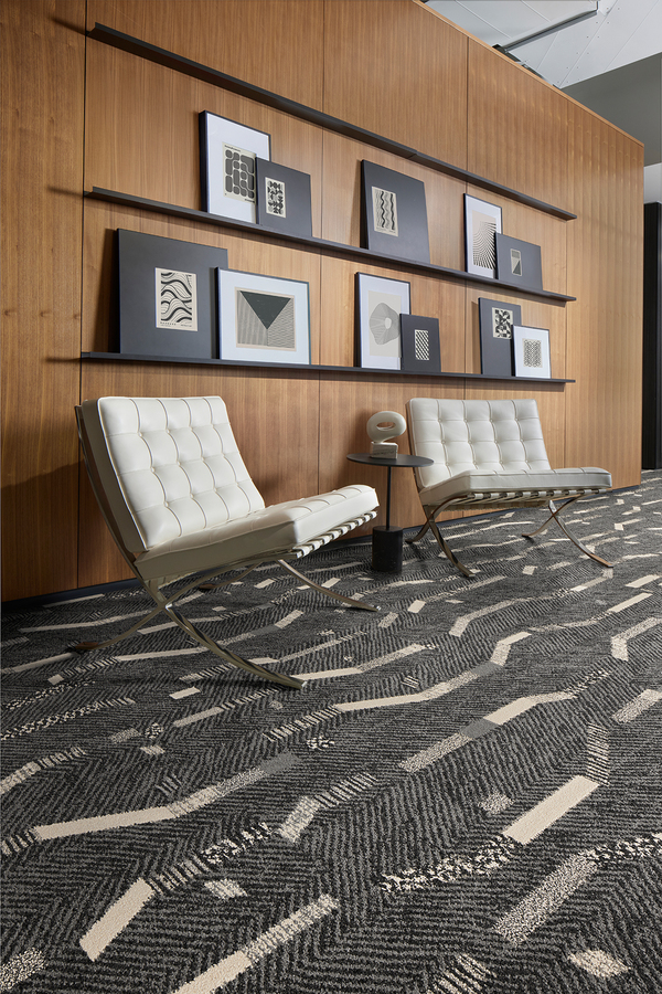 Interface Platform Interface: New carpet tile collection ‘Dressed Lines’ | STYLEPARK