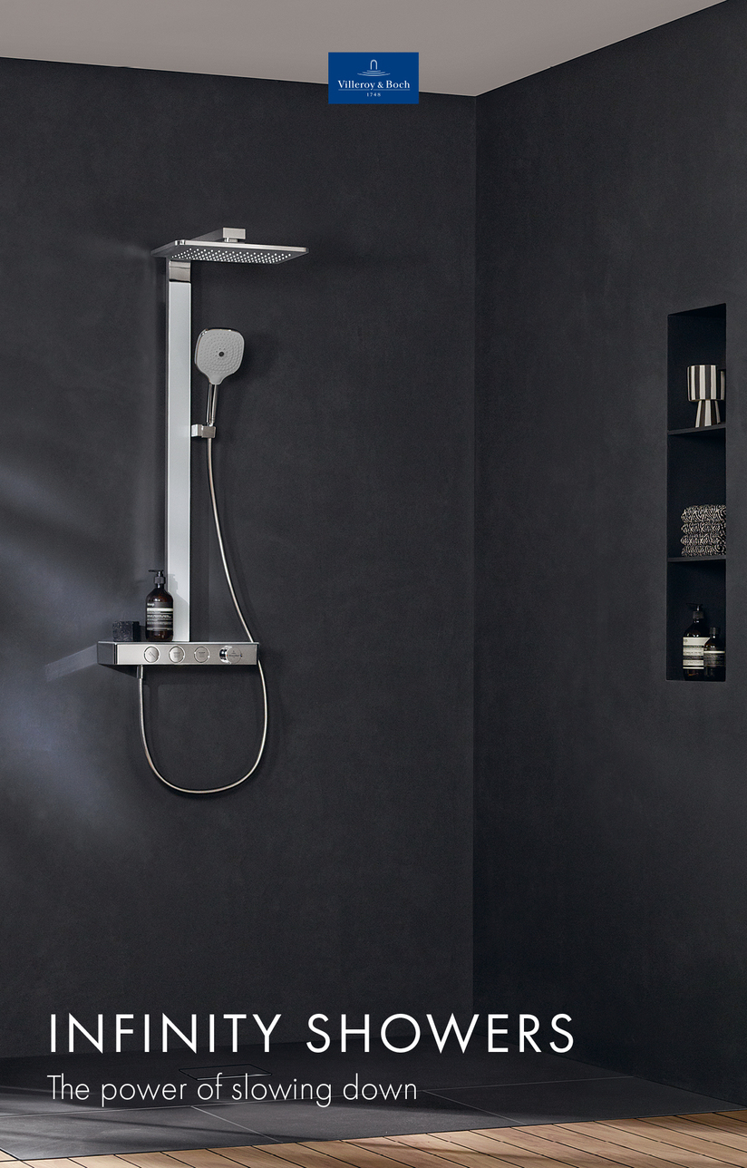 Collection Infinity Showers by Villeroy & Boch
