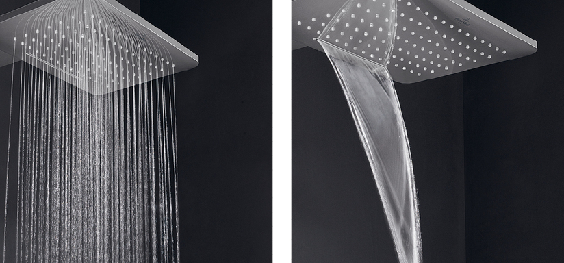 Spray types head shower Infinity Showers by Villeroy & Boch