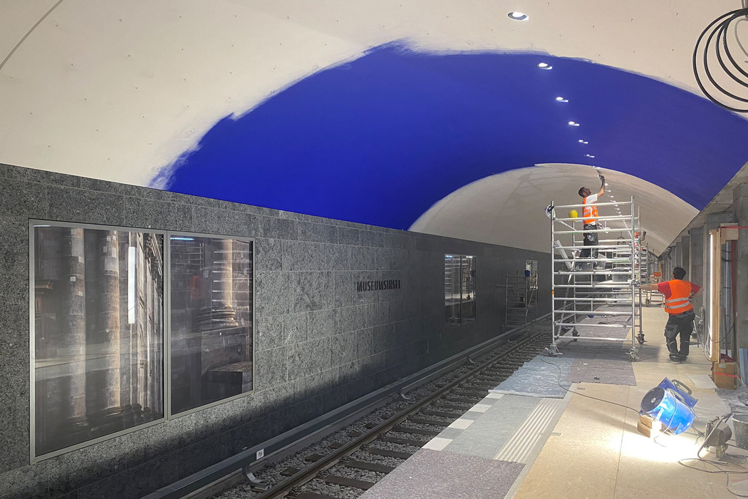 Bildergalerie "Haltestelle Museumsinsel Berlin – Baustelle"