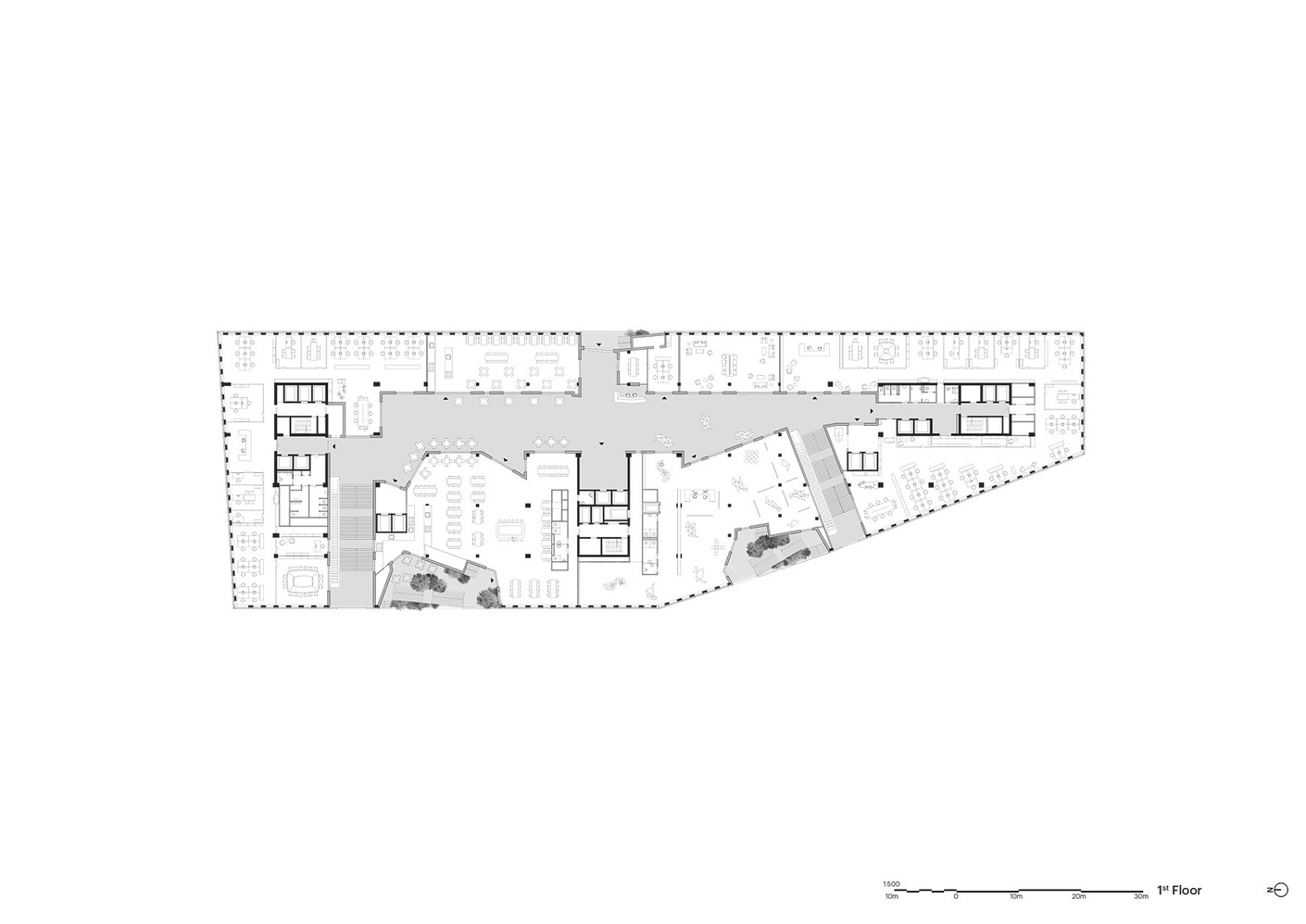 Image gallery plans and diagrams for "Valley" by MVRDV
