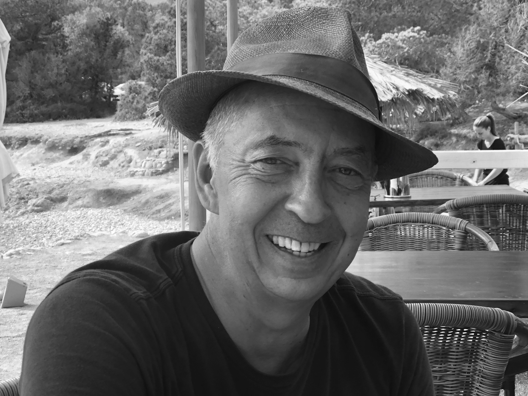 Lindberghs Portrait seines Verlegers Benedikt Taschen, entstanden 2019 auf Ibiza