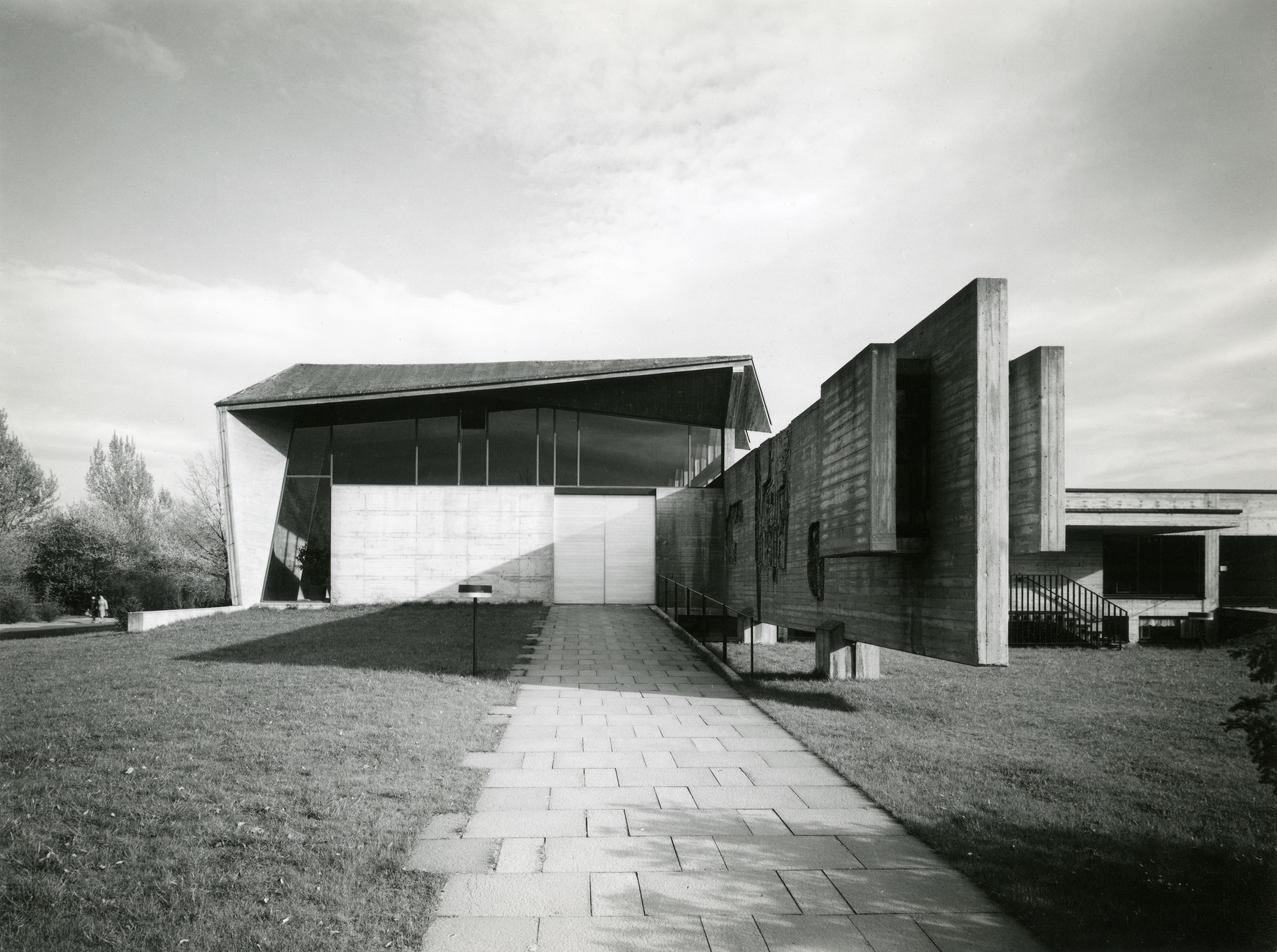 Günter Bock: Trauerhalle Westhausen, Frankfurt am Main, 1958-1963