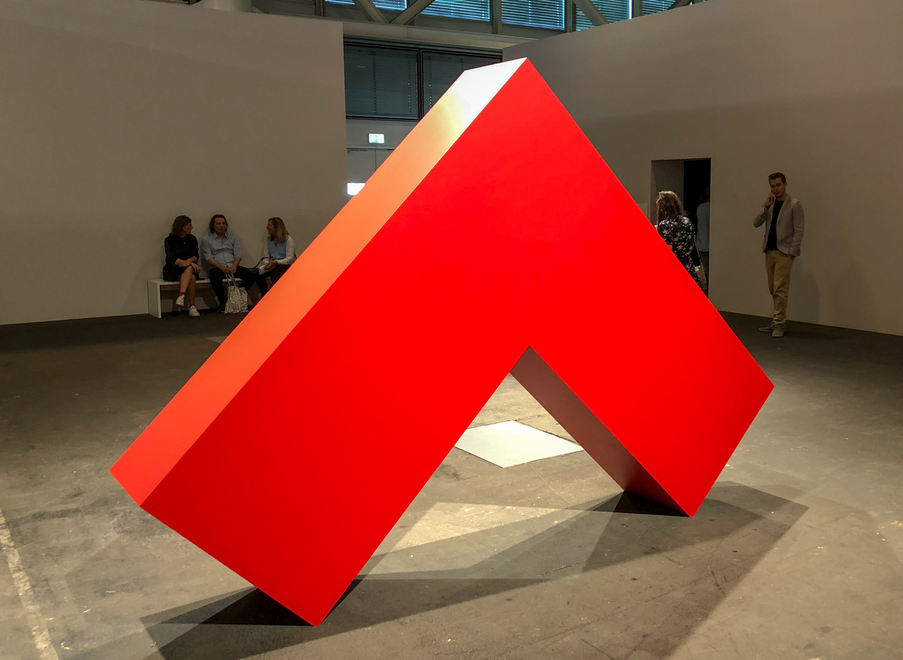 Carman Herrera Angulo Rojo 2018 Art Basel 2018