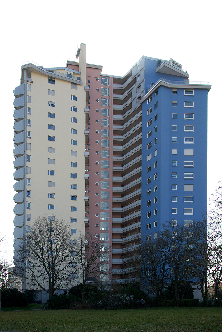 Wohnhochhaus "Salute" (mit Wilhelm Frank), Stuttgart (1959-1963)