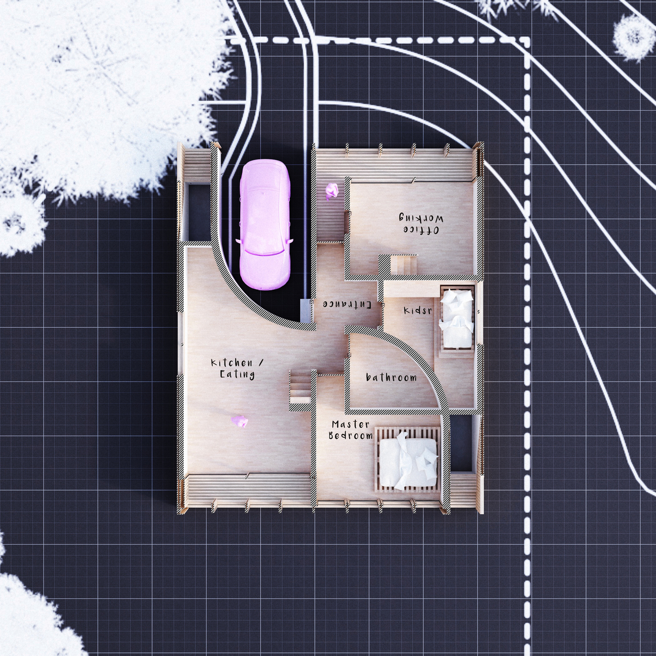 Penda, Experimenta Urbana, Ways of Life, Floor Plan