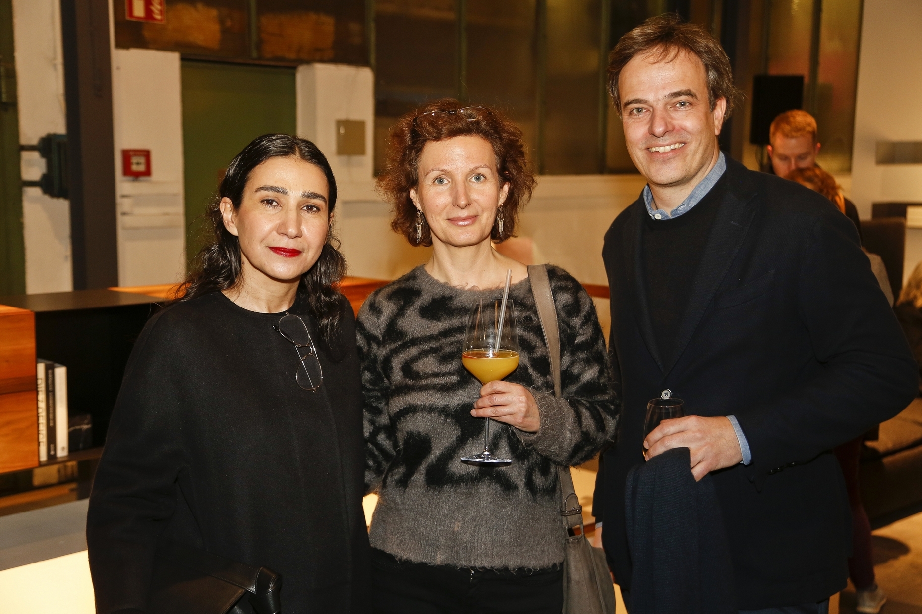 Light + Building 2018, Vibia Event, e15, Stefan Diez, Stylepark, Farah Ebrahimi (e15), Birgit Ochs (FAZ), Philipp Mainzer (e15)