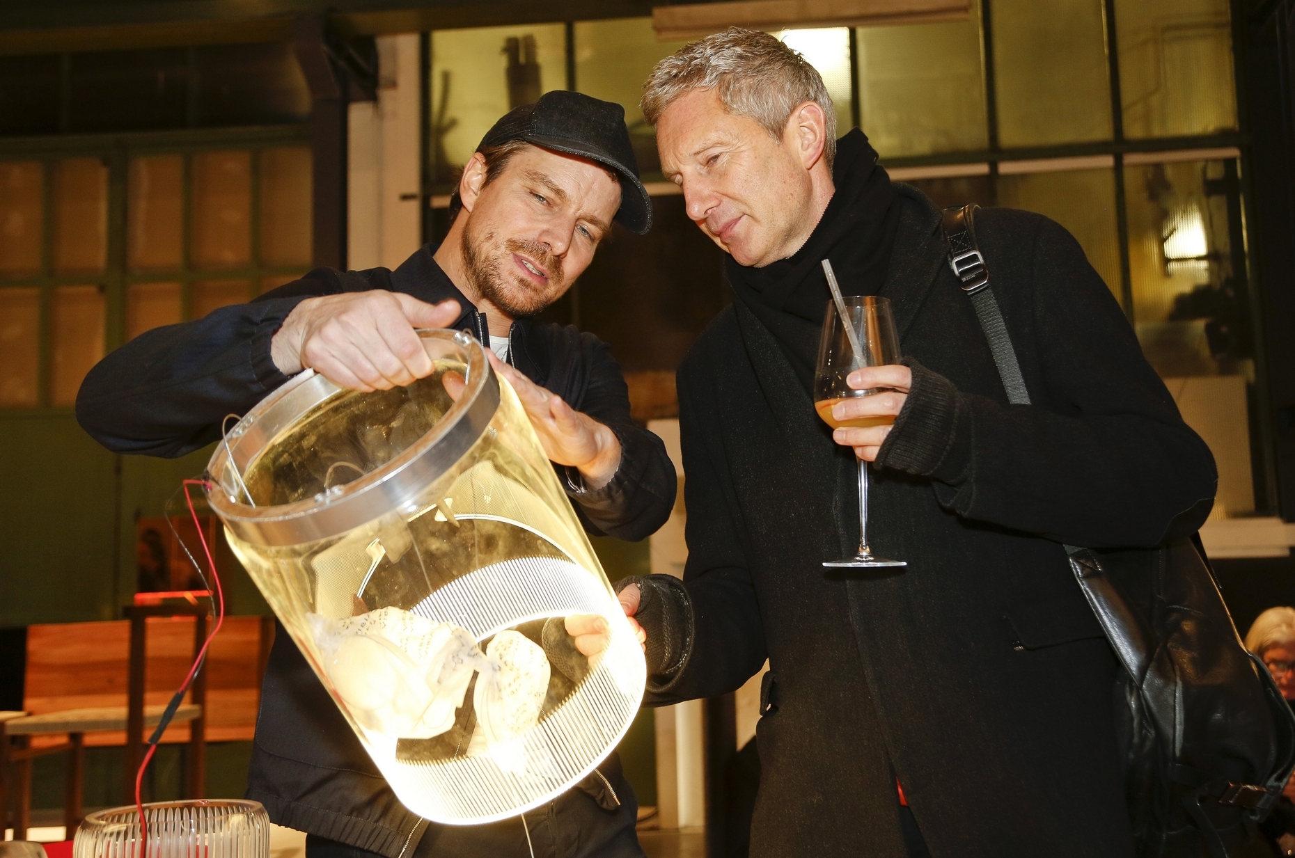 Light + Building 2018, Vibia Event, e15, Stefan Diez, Stylepark, Stefan Diez, Marc Meiré (Meiré und Meiré)