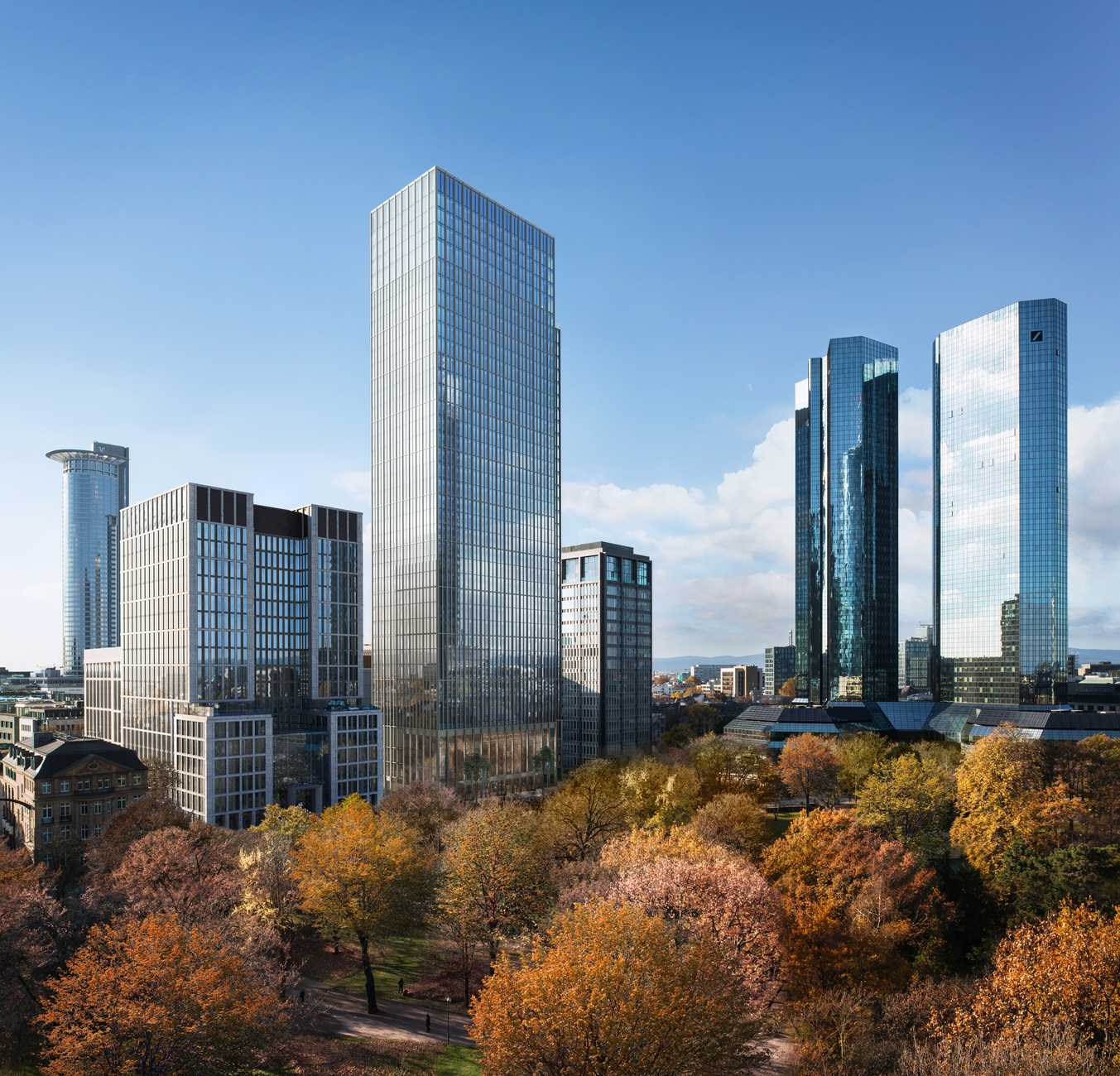 Marienturm-von-Taunusanlage-Frankfurt-Müller Reimann-Rendering