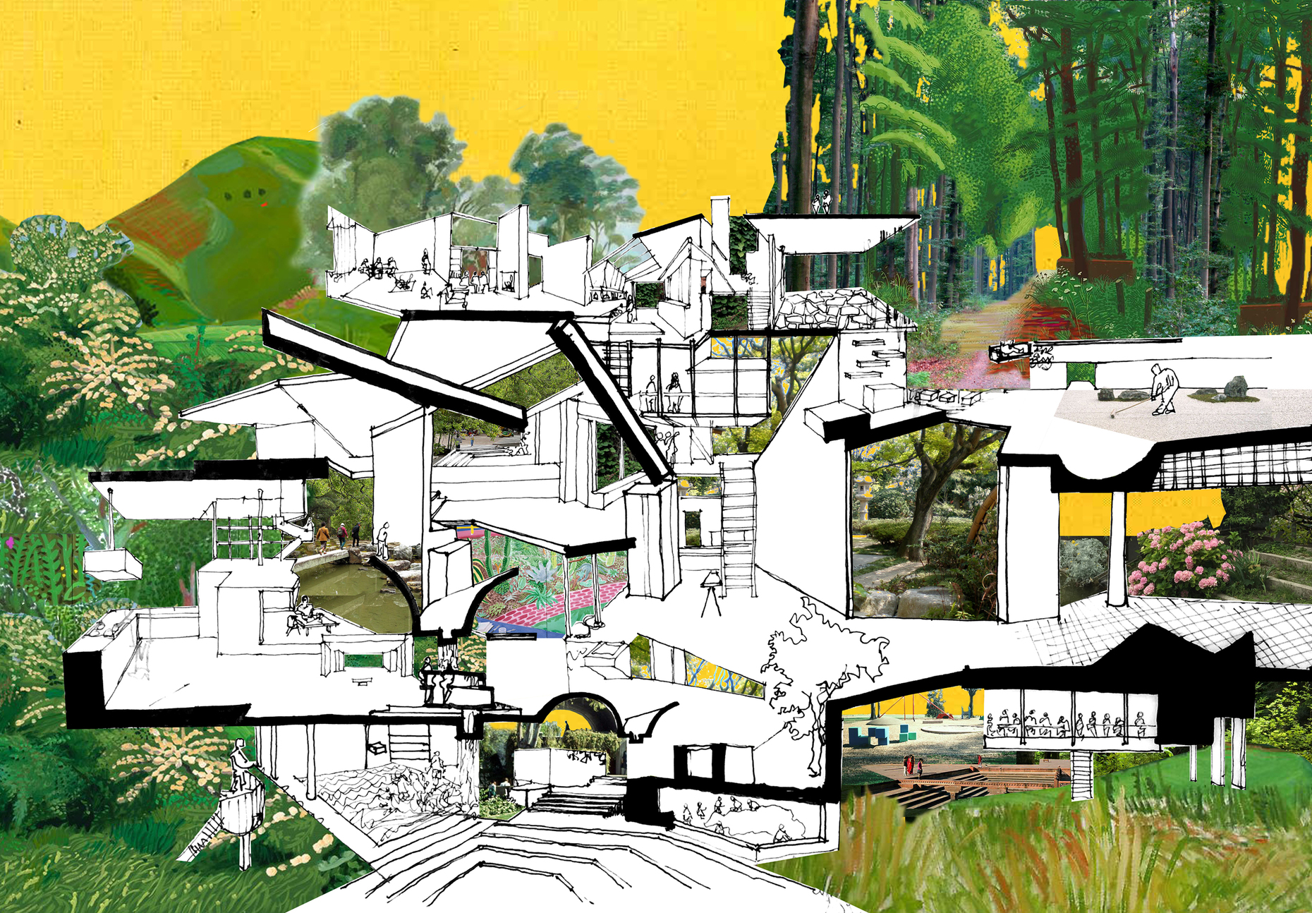 Tatiana Bilbao Studio, Experimenta Urbana, Ways of Life, Rendering 1