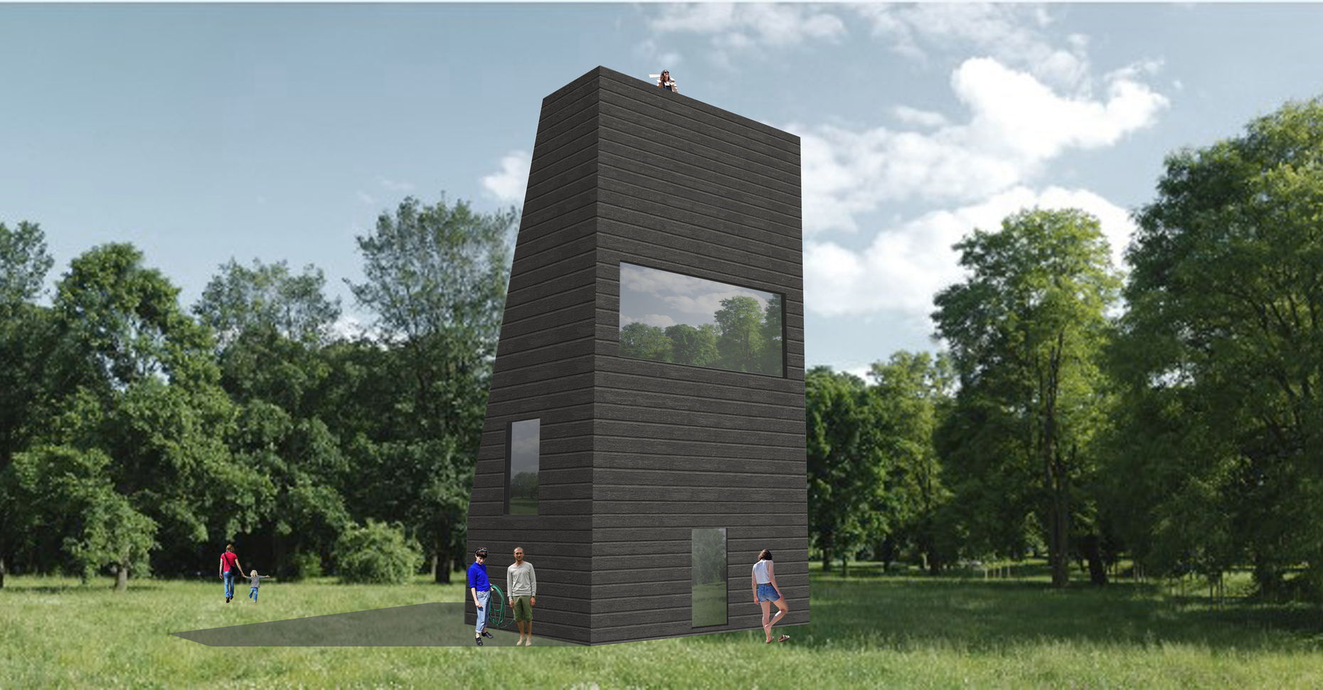 Boris Bernaskoni: little tower house