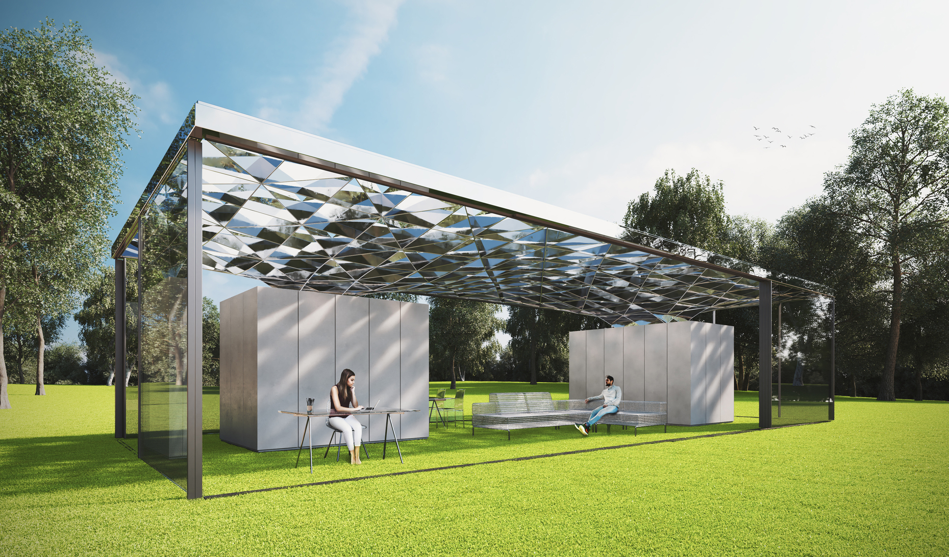 KWK Prozess, Living Garden House, Rendering 2