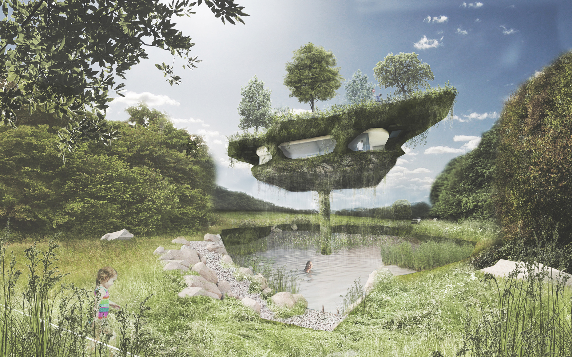 NOA, Upliftable House, Rendering