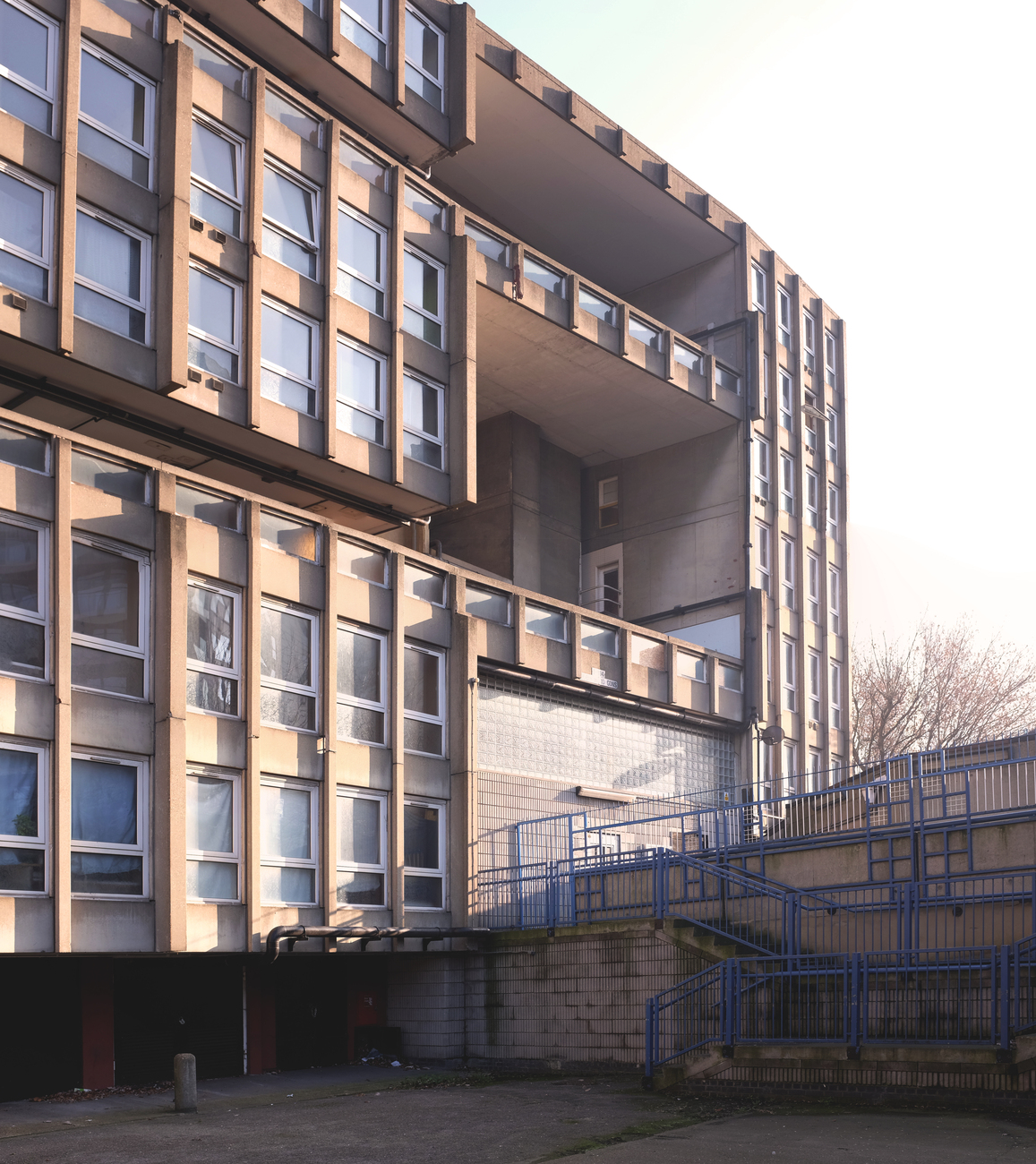 Streets in the Sky Detail: Robin Hood Gardens Brutalism Architecture