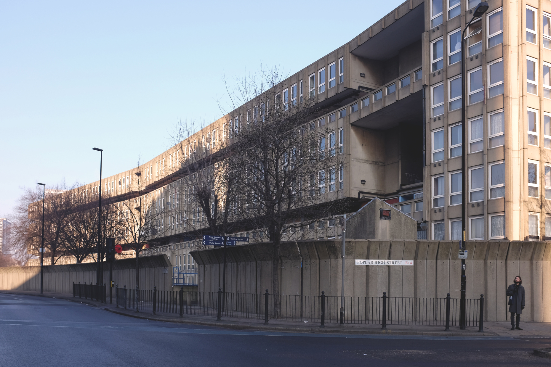Streets in the Sky at Robin Hood Gardens
