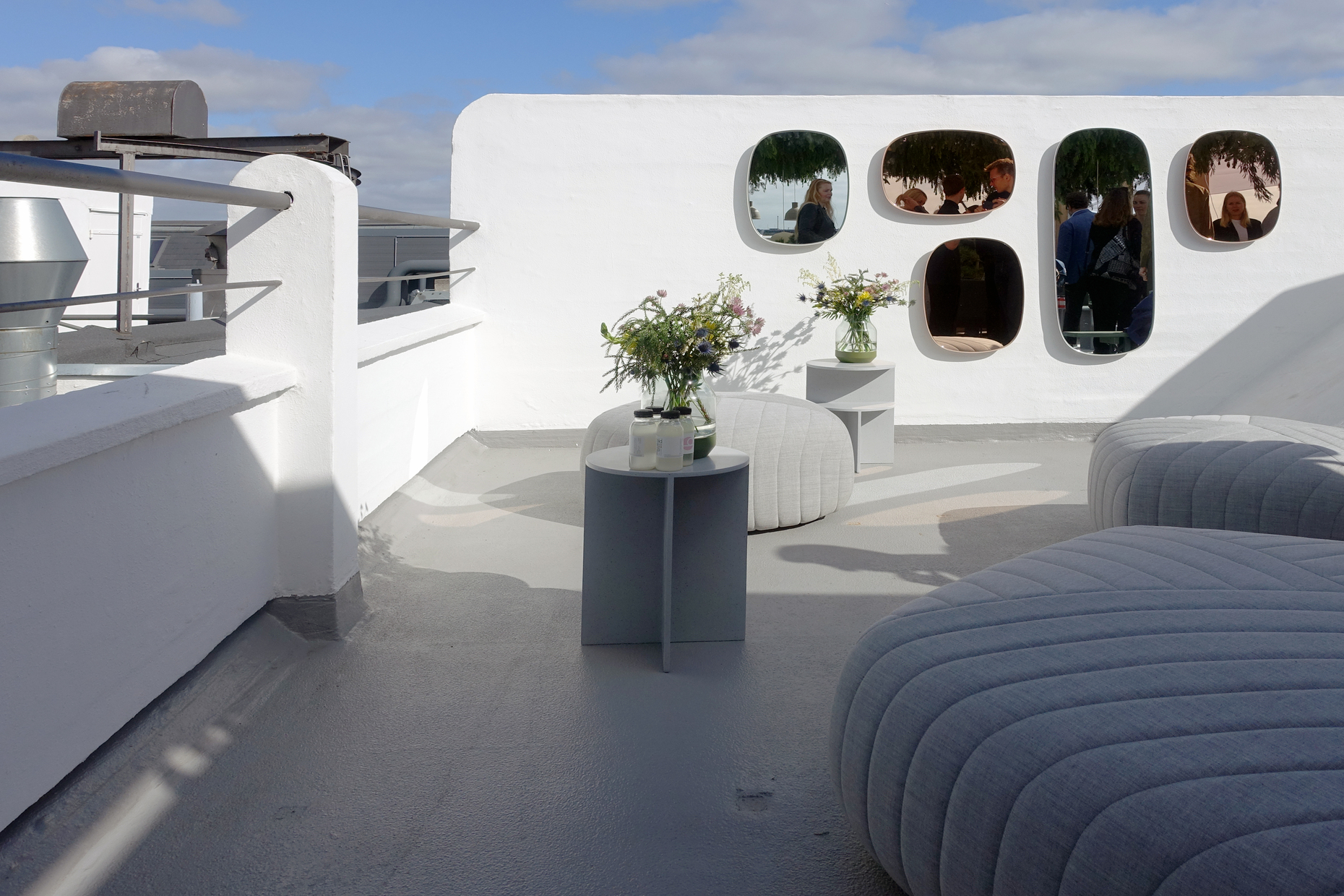 Dachterrasse von Muuto in Kopenhagen