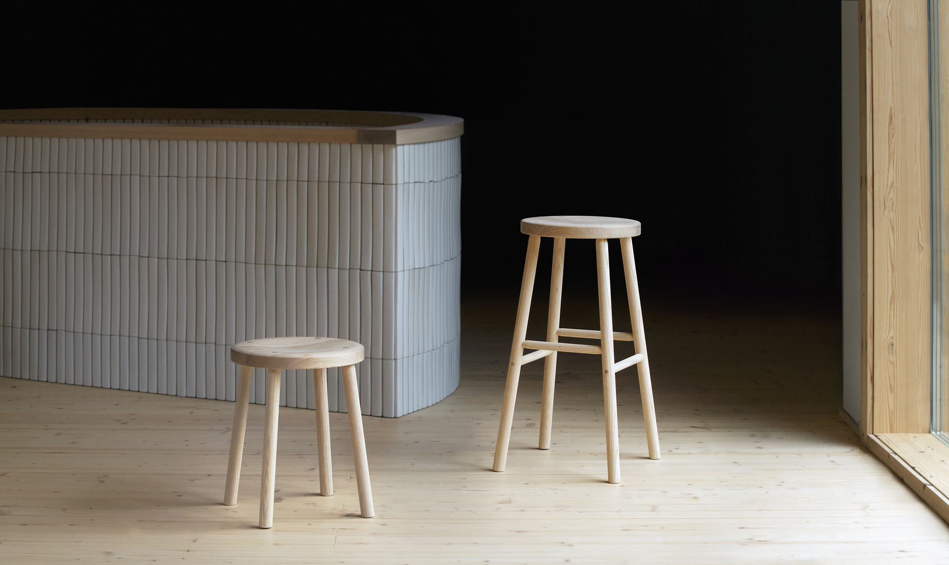 Hocker "Storia"​ von Kari Virtanen für Nikari