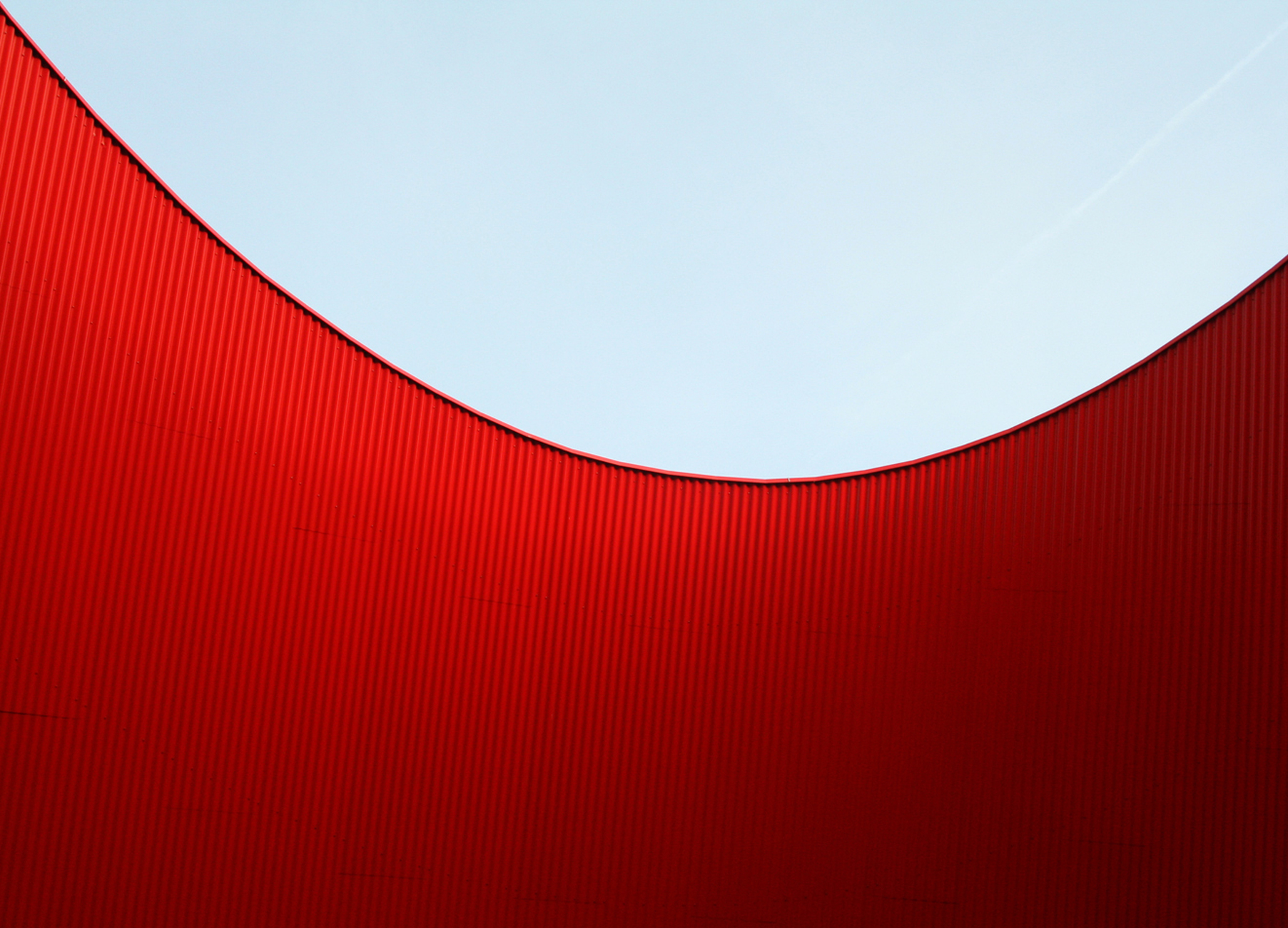 Schwungvoll: Über die Ellipse bietet selbst der Ladehof dynamische Ausblicke.