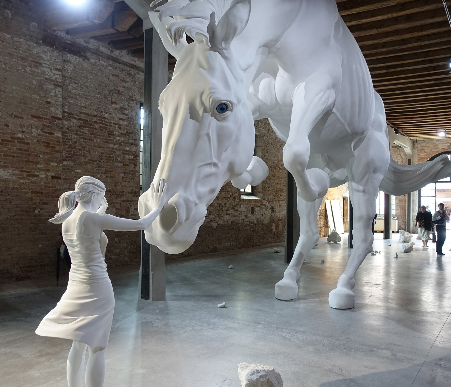 On horseback: “The Horse Problem” is the name Claudia Fontes chose for her installation in the Argentine Pavilion in the Arsenale grounds – it alludes in its own strange way to the nation’s founding myth.