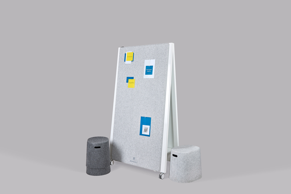 Bildergalerie "Moving Acoustic Pinboard"