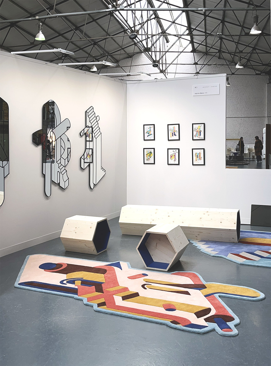 Image gallery selection of works by Adrian Blanc