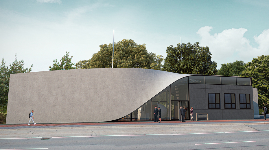Image gallery "CUBE" - the carbon concrete house