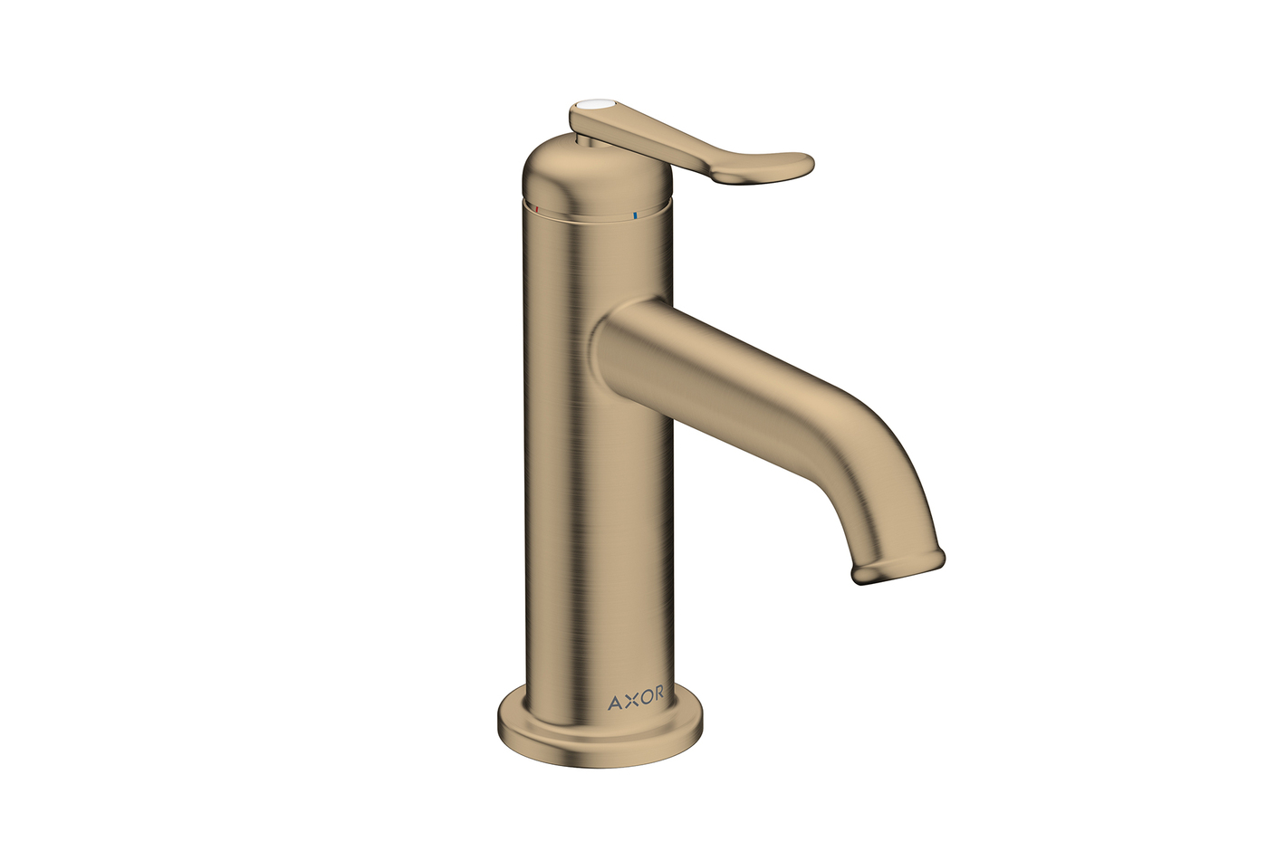 AXOR Archivio Single lever basin mixer 90 CoolStart with waste set | Brushed Bronze