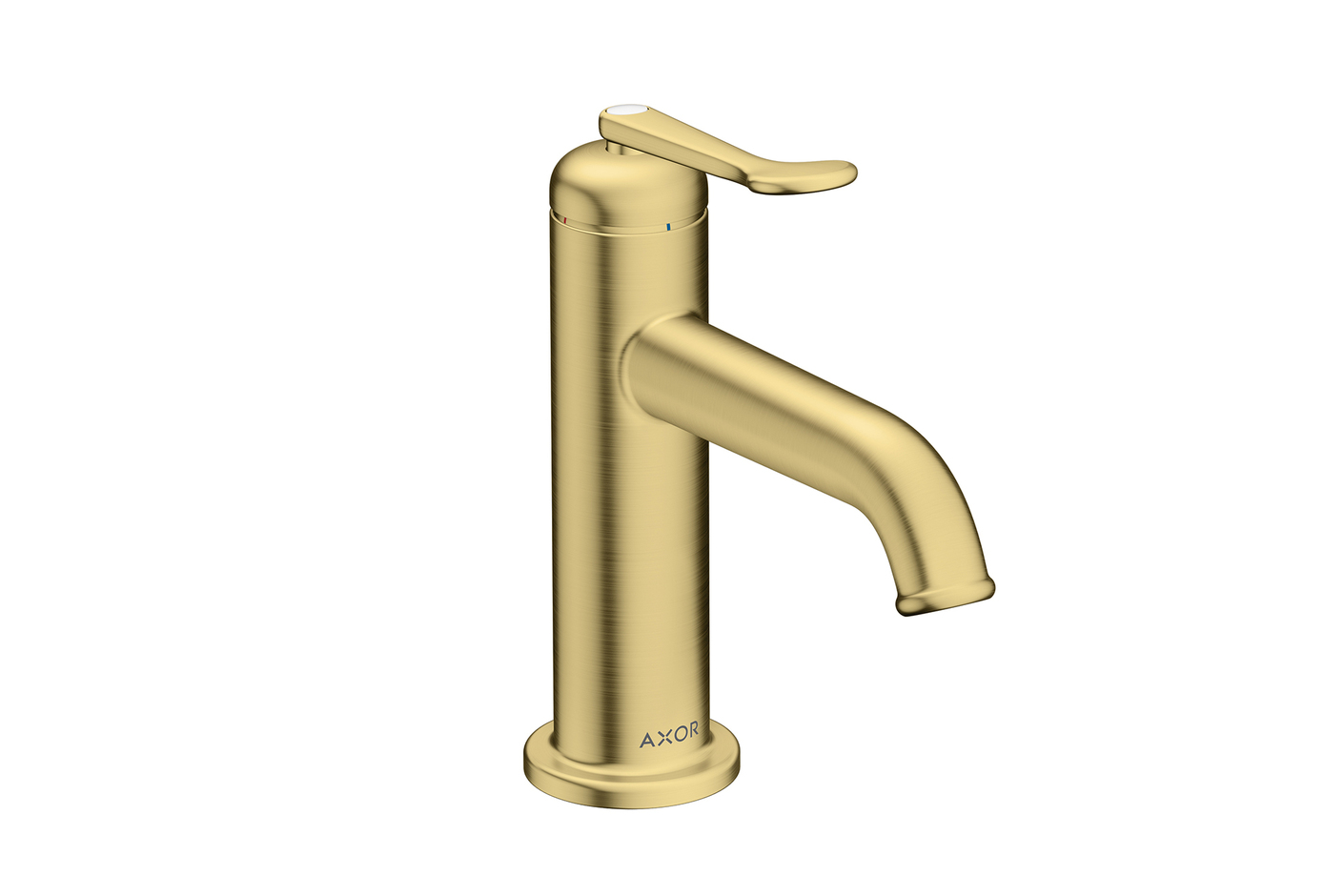 AXOR Archivio Single lever basin mixer 90 CoolStart with waste set | Brushed Brass