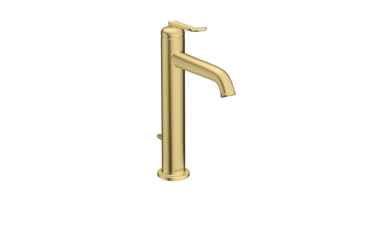 AXOR Archivio Einhebel-Waschtischmischer 170 CoolStart mit Zugstangen-Ablaufgarnitur | Brushed Brass