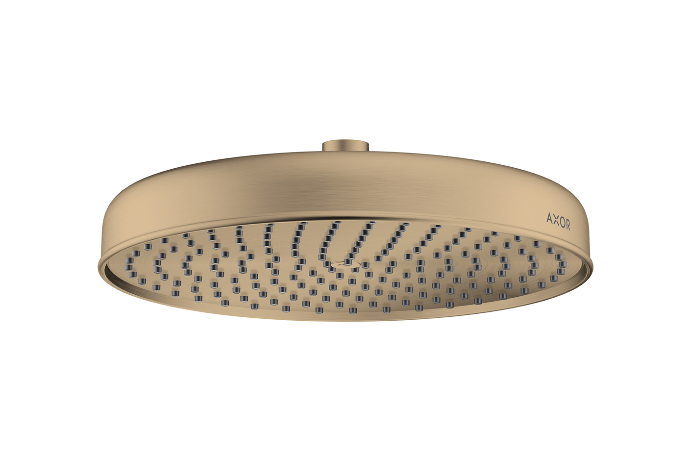 AXOR Archivio Overhead shower 240 1jet EcoSmart | Brushed Bronze