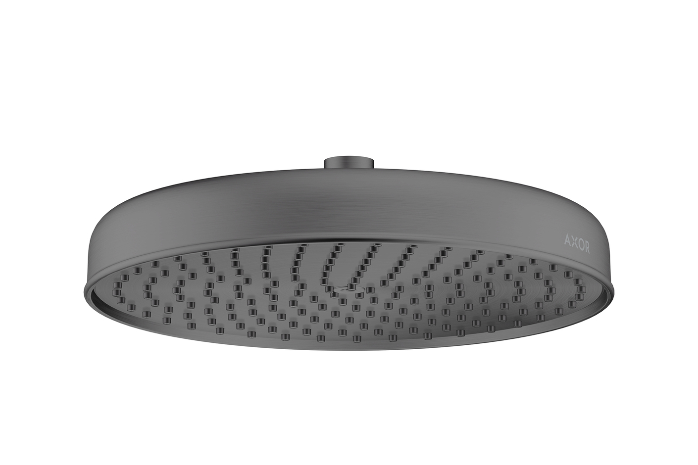 AXOR Archivio Overhead shower 240 1jet EcoSmart | Brushed Black Chrome