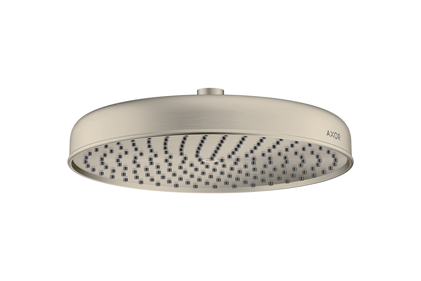 AXOR Archivio Overhead shower 240 1jet EcoSmart | Brushed Nickel