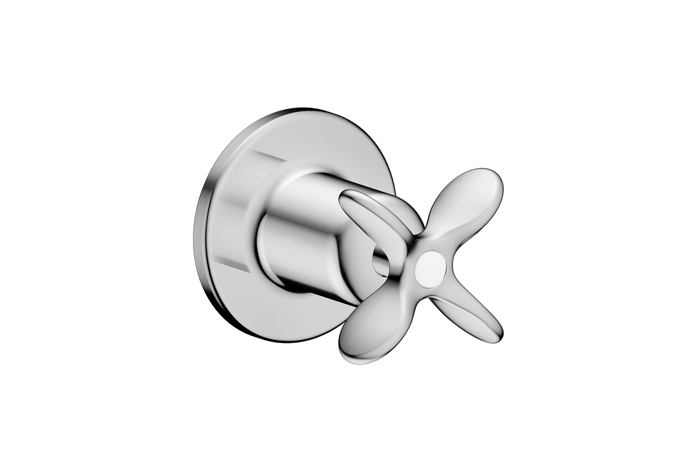 AXOR Archivio Shut-off valve for concealed installation with cross handle