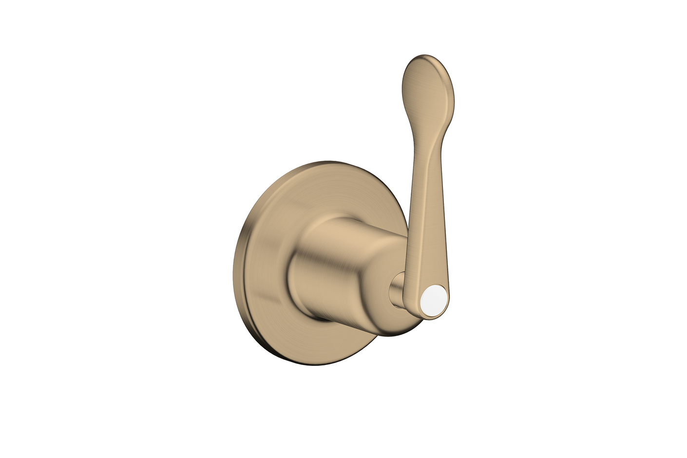 AXOR Archivio Shut-off valve for concealed installation with lever handle | Brushed Bronze