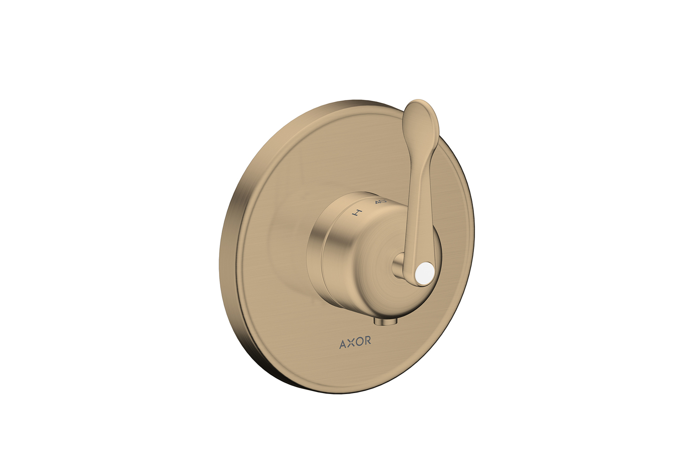 AXOR Archivio Thermostat Unterputz mit Hebelgriff | Brushed Bronze