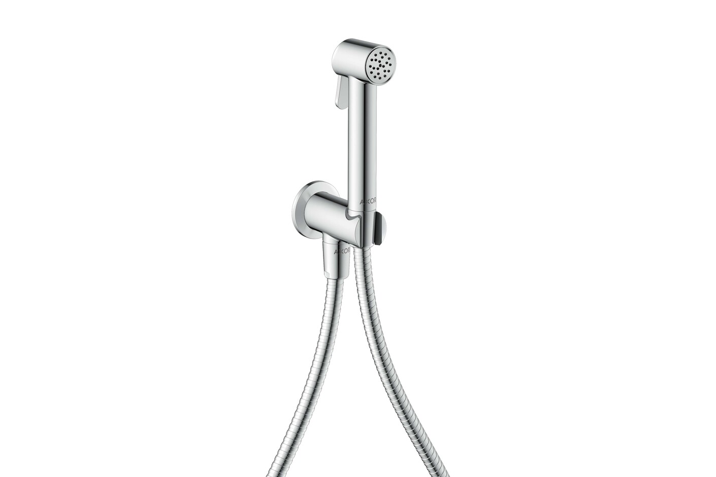AXOR Bidette Showers Bidette hand shower 1jet round for cold water with shower holder and shower hose 1.25 m