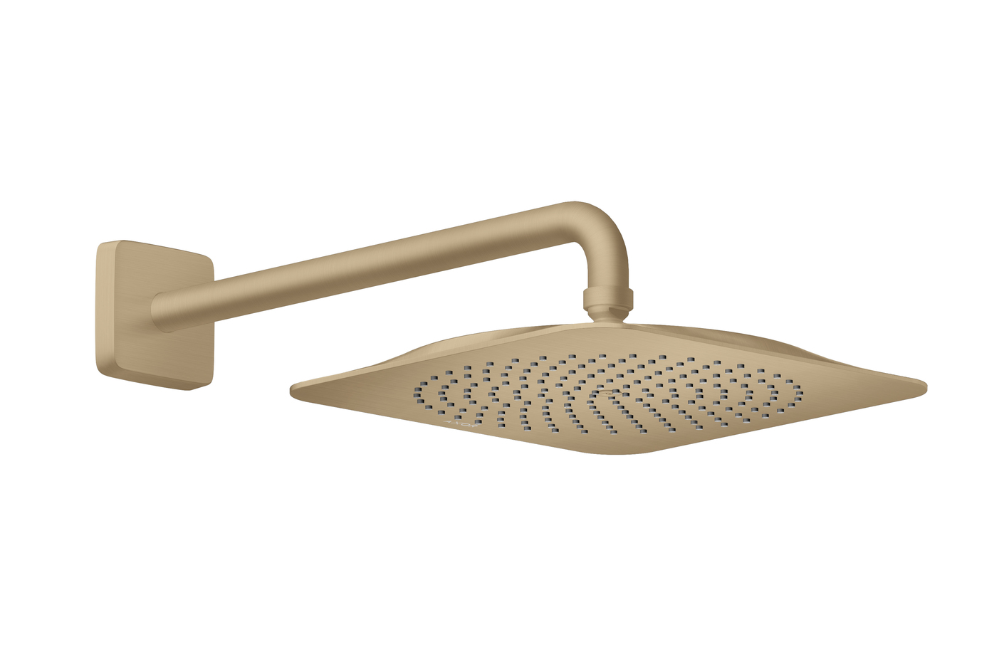 AXOR Citterio C Kopfbrause 270/270 1jet mit Brausearm | Brushed Bronze