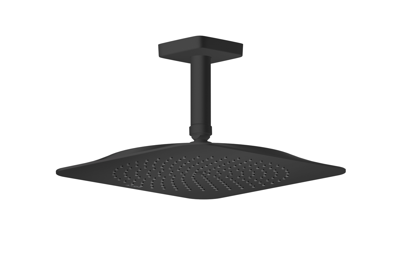 AXOR Citterio C Kopfbrause 270/270 1jet EcoSmart+ mit Deckenanschluss | Mattschwarz