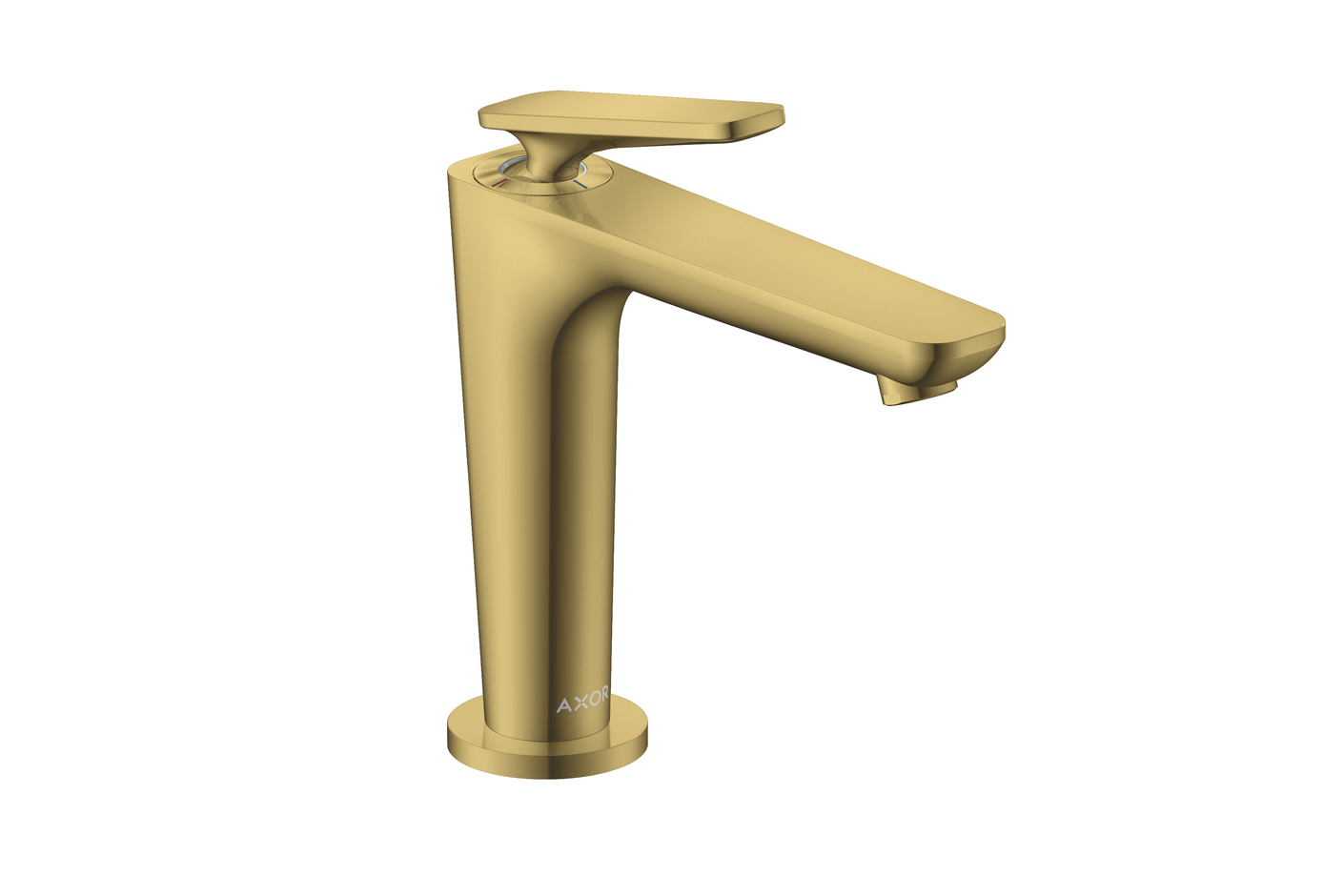 AXOR Citterio C Single lever basin mixer 125 with CoolStart and waste set | Polished Gold Optic