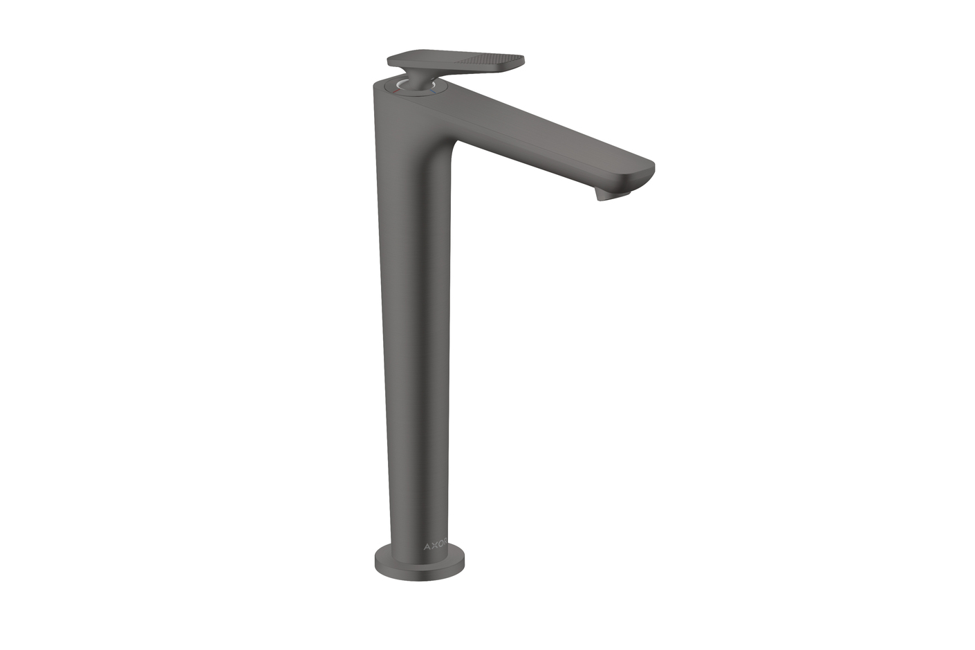 AXOR Citterio C Einhebel-Waschtischmischer 250 mit CoolStart mit Ablaufgarnitur - Cubic cut | Brushed Black Chrome