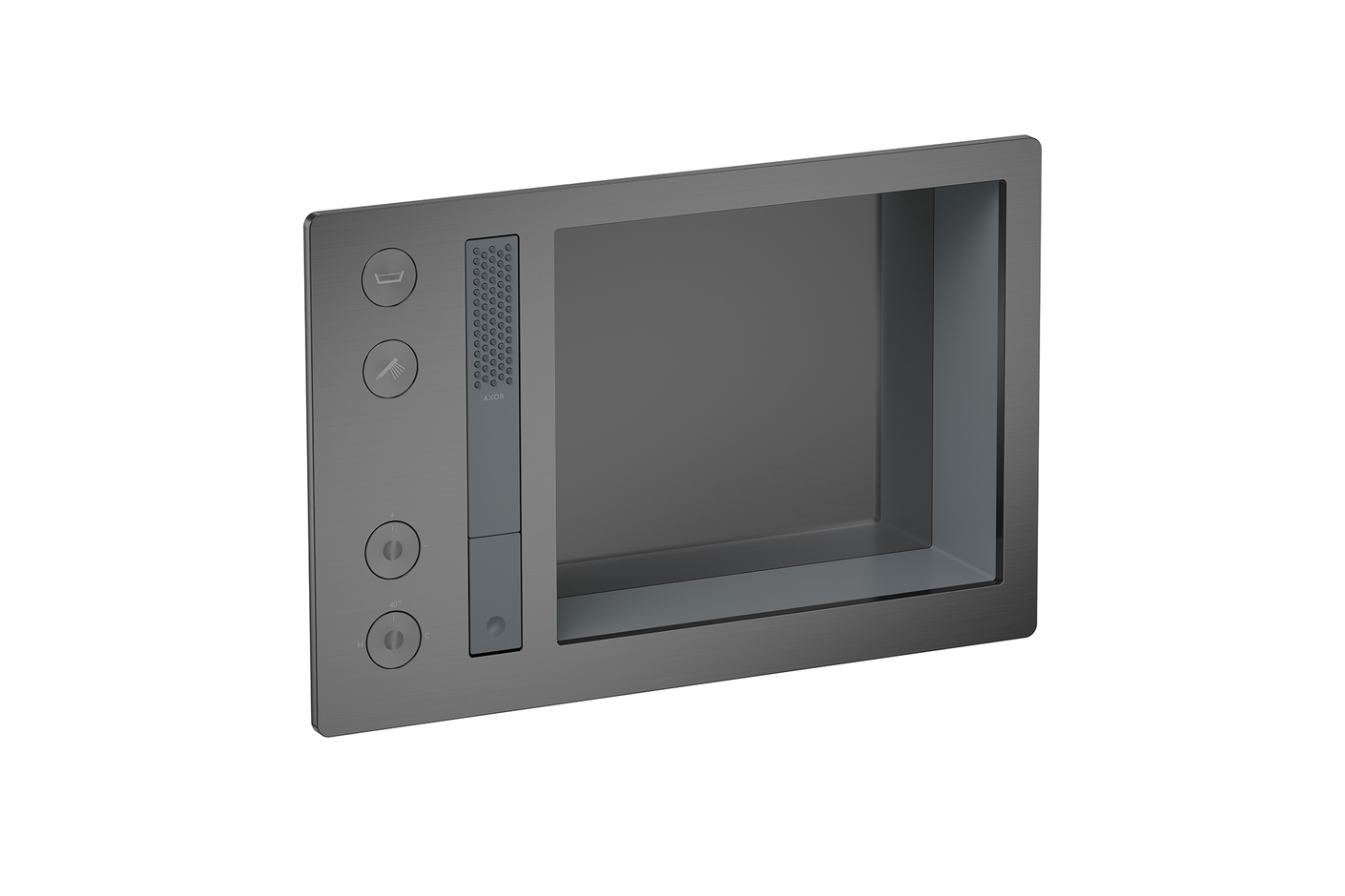 AXOR Incava Brausesystem 600/390 mit Thermostat für 2 Verbraucher | Brushed Bronze