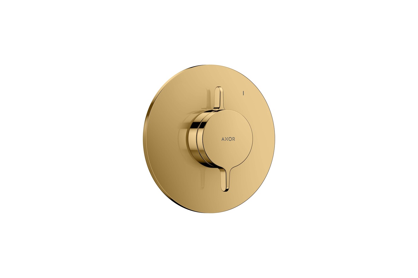 AXOR One Mixer for concealed installation for 1 function I Polished Gold Optic