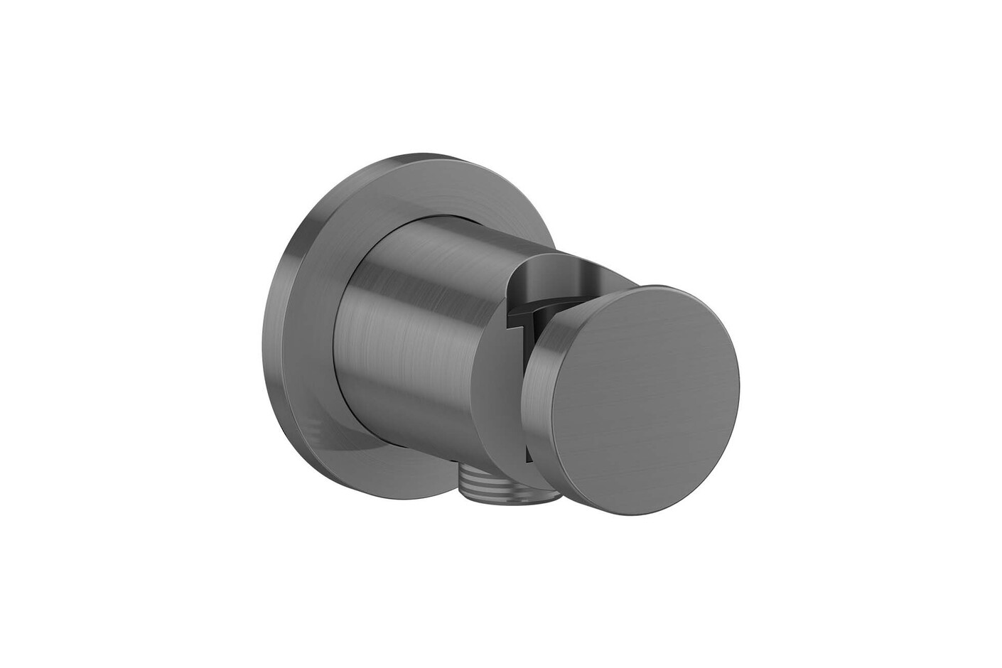AXOR One Porter unit round I Brushed Black Chrome